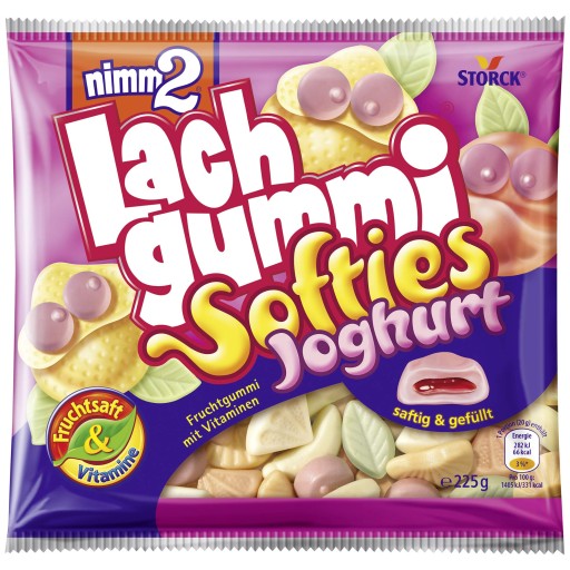 Jogurtové želé Nimm2 Softies z Nemecka