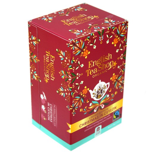 Čierny čaj Vianoce na Cejlóne - English Tea Shop - 20 ks.
