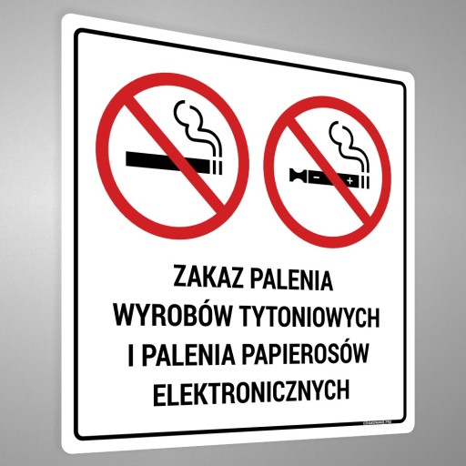 Nálepka - Zákaz fajčenia 20x20