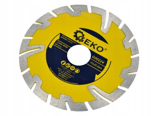 kotúč priemer 115 mm, hlboký rez, GEKO G00224