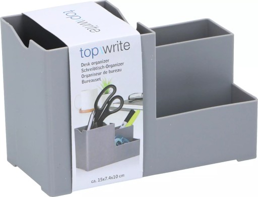 Stolný box, organizér na perá, kontajner TOPWRITE, 15x7x10cm