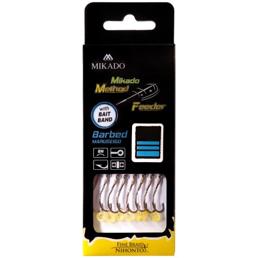 Náväzce s gumičkou Method Feeder Mikado Háčiky veľkosť 8