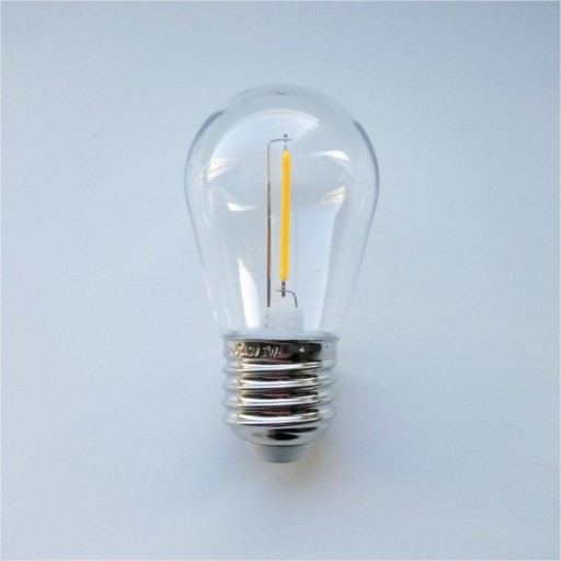 VEĽKÁ ZÁVITOVÁ ŽIAROVKA E27 1W LED SMD HEAT 2700K FILAMENT