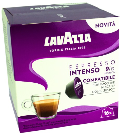 LAVAZZA DOLCE GUSTO INTENSO kávové kapsuly 16 ks.