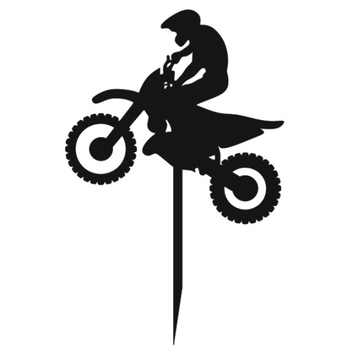Motorový motokrosový enduro športový topper 9cm PLEXI