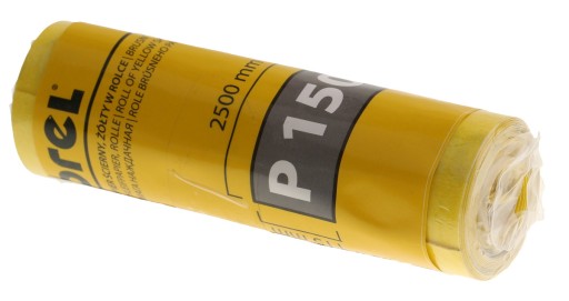 UNIVERZÁLNY BRÚSNY PAPIER ROLKA 2,5m 115mm p150