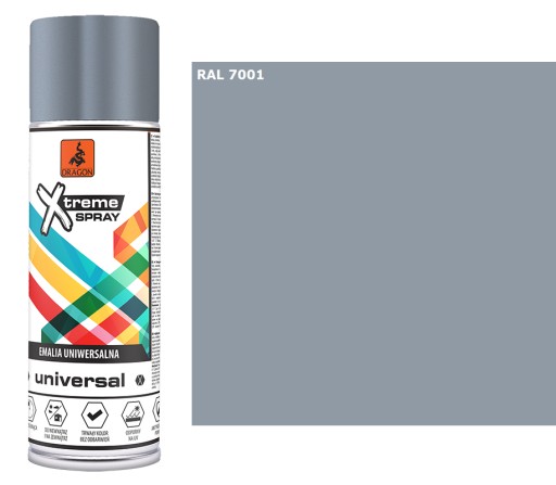Farba na email SUPER SPRAY 400 ml ANTRACITOVÁ 7016