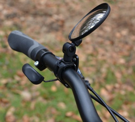 Zrkadlo na bicykel, nastaviteľné zrkadlá, 2 kusy