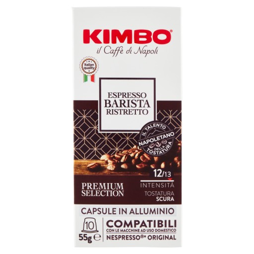 Kapsule pre Nespresso Kimbo Espresso Barista Ristretto 10