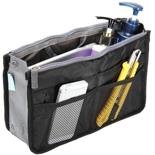 ORGANIZÁTOR NA DÁMSKU TAŠKU, VLOŽKU, KOZMETICKÚ TAŠKU, ŠTÝLOVÝ Zips