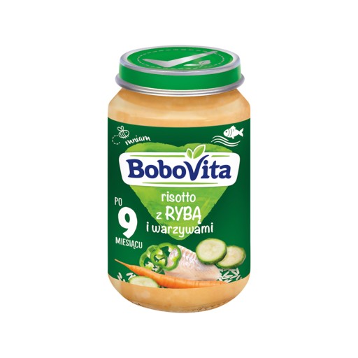 BoboVita Rizoto s rybou a zeleninou 190g