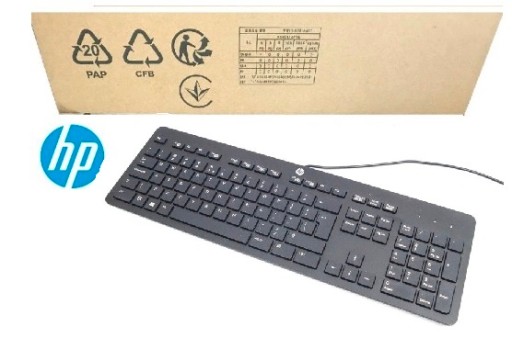 NOVÁ KLÁVESNICA HP SLIM US KBAR, POĽSKÁ