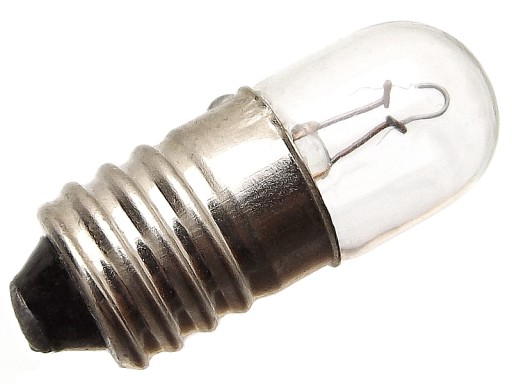 ŽIAROVKA 12V 3W E10 TEPLÁ BIELA