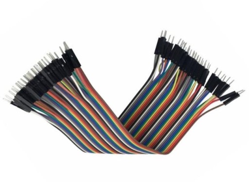 Vodiče štartovacie káble DuPont 40 ks samec-samec Arduino ESP FV