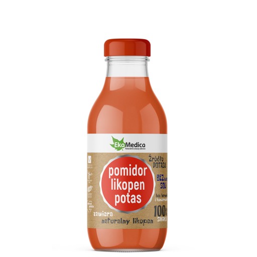 EkaMedica Juice Paradajka, lykopén, draslík - 300 ml