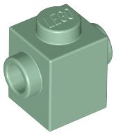 LEGO 1X1 S PIESKOM ZELENÝMI STUBOMI Č. 47905 - 1ks.