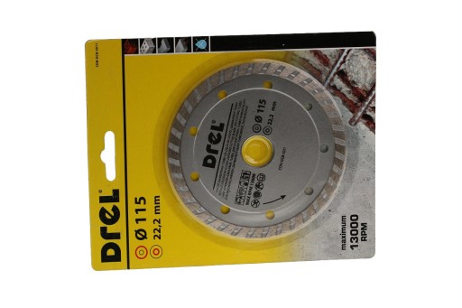 DIAMANTOVÝ KOTÚČ NA SUCHÉ REZANIE TURBO 115 mm