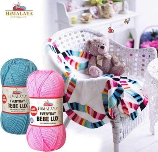 Priadza HIMALAYA EVERYDAY BEBE LUX biela 70401