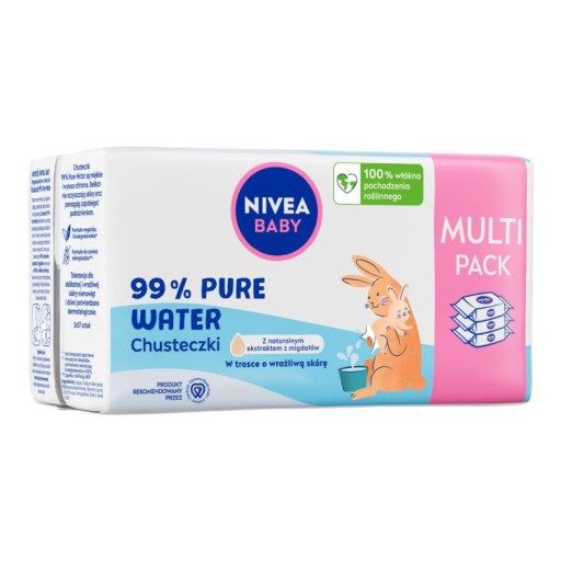 NIVEA Detské obrúsky 99% čistá voda 57 ks