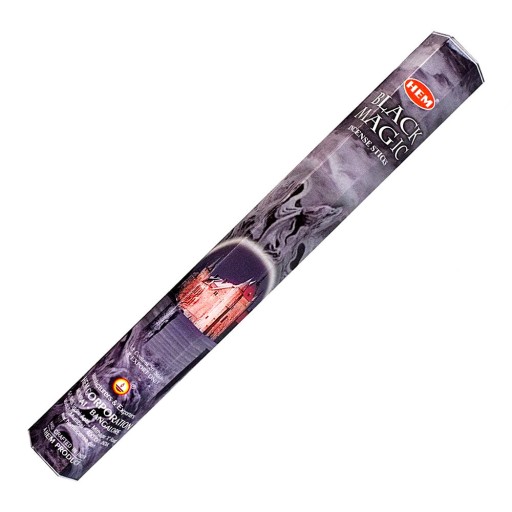 Vonné tyčinky na lem BLACK MAGIC (šesťhran 20 kusov)