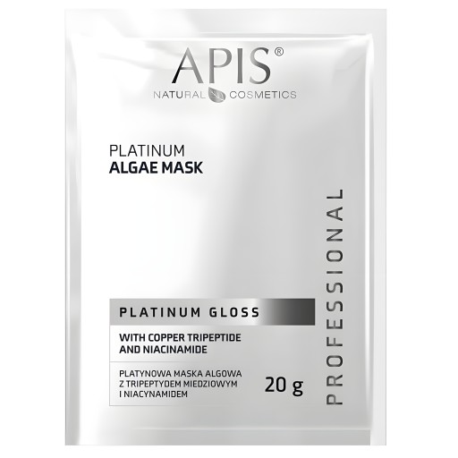 Apis Platinum Gloss Algae Mask s medeným tripeptidom niacínamidom 20 g
