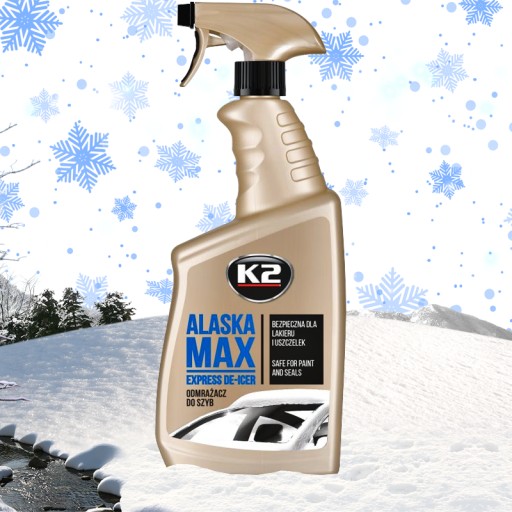 K2 ALASKA ROZMRAZOVAČ OKIEN -70C ATOMIZÉR 700ml VÝKONNÁ TEKUTINÁ ŠKRABKA