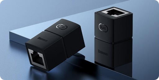BASEUS KÁBLOVÝ KONEKTOR PREdlžovací káblový barel LAN RJ45 KONEKTOR ETHERNETOVÝ ADAPTÉR