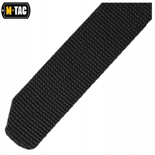 Kompresný popruh na opasok s M-Tac sponou 25 mm/100 cm čierny