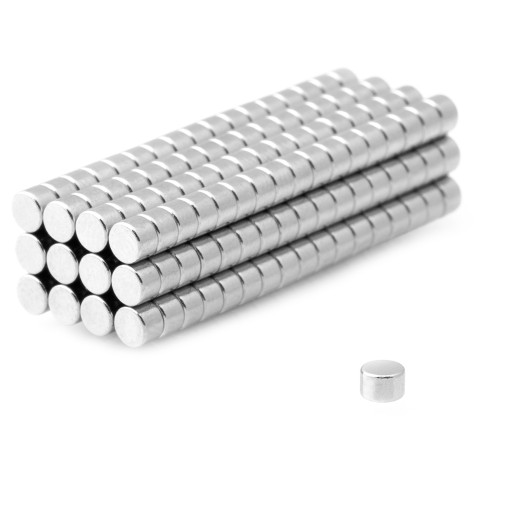 SILNÝ VALEC NEODYMIOVÝ MAGNET 3x2 sada. 10 ks.