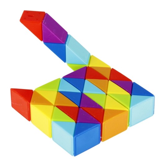 MAGIC RAINBOW SNAKE PUZZLE MAGIC SNAKE 36 EL FAREBNÝ