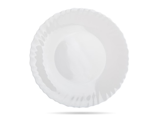 Feston tanier 23 cm biely LUMINARC