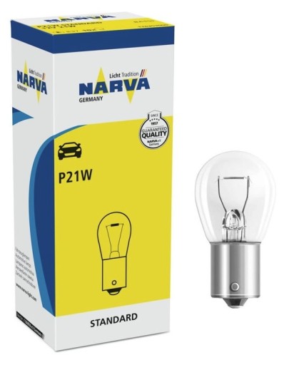 JEDNODUCHÁ ŽIAROVKA NARVA 17635 12V P21W BA15S