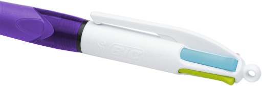 BIC 4COLORS GRIP FASHION FASHION AUTOMATICKÁ GUĽAČKA 4 FARBY ŠKOLA 4V1
