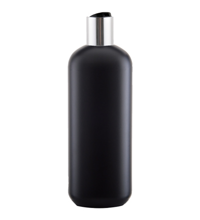DISC-TOP ČIERNA FĽAŠA NA KOZMETIKU, ŠAMPÓN, 500ml