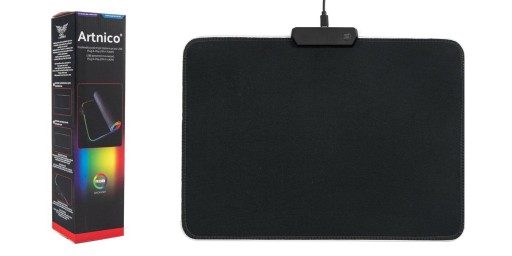 LED podsvietená podložka pod myš P1914 35x25 cm
