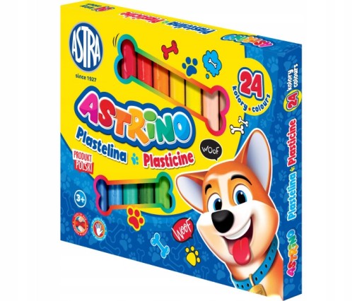 Astra plastelína 24 farieb Astrino