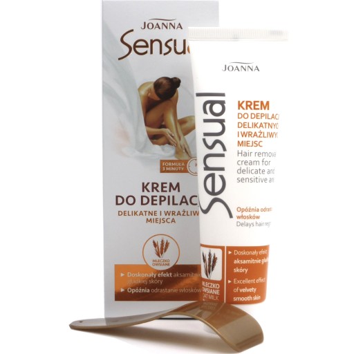 JOANNA SENSUAL DEPILATOR CREAM jemný a citlivý