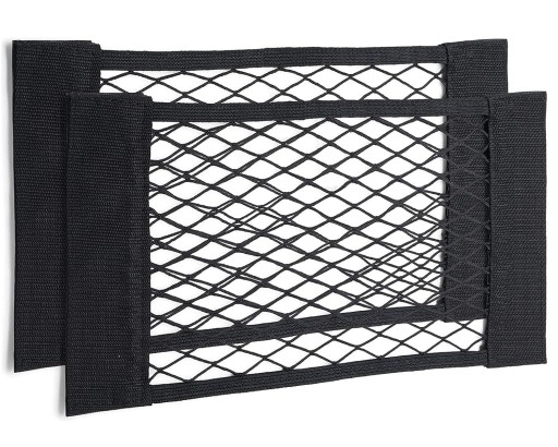 2x TAŠKA ORGANIZÁTOR PEVNÁ SIEŤ NA VELKRO NA KUFOR 40x25