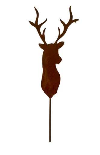 Deer Deer GARDEN dekorácia dekorácia Holidays Garden Style kvetináč 16cm + tyč