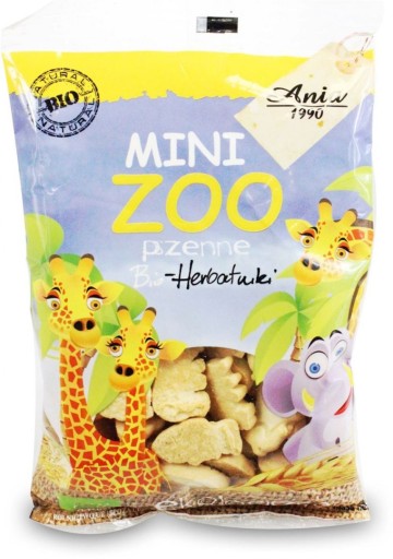 MINI ZOO BIO COOKIES 100 g - BIO ANIA