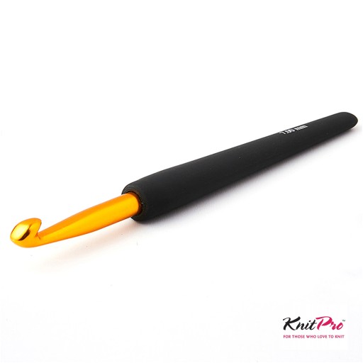 hliníkový háčik na háčkovanie 9,00 mm KNITPRO zlatý hrot