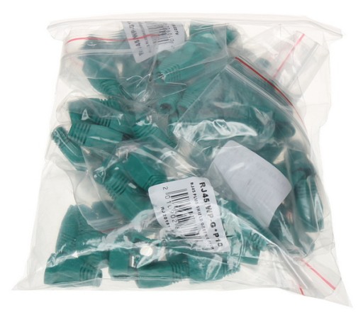Kryt zástrčky RJ45/WP-G*P100, balenie 100 ks.
