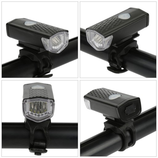 L1 LED BIKE SVETLO PREDNÉ ZADNÉ USB BICYKLOVÝ SET