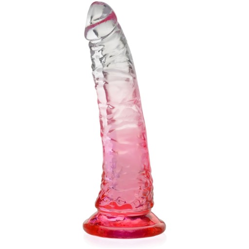UMELÝ PENIS 17 cm GÉLOVÝ DILDO NA PRÍSAVKU