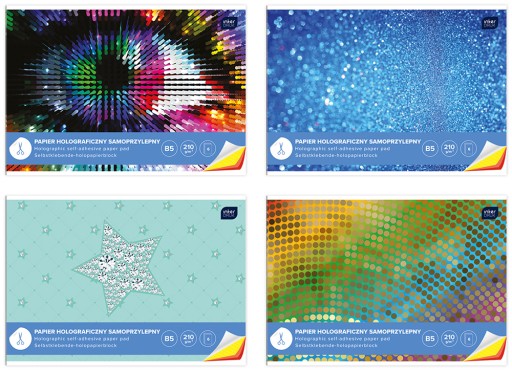 Výrez B5/6 holografická interprint