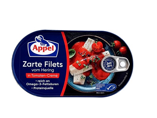 Mp.Filets sleďový krém pom.200g