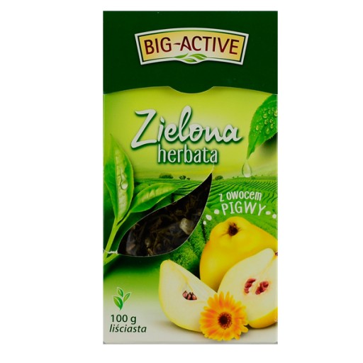 Big-Active zelený s dulou 100g sypaný čaj