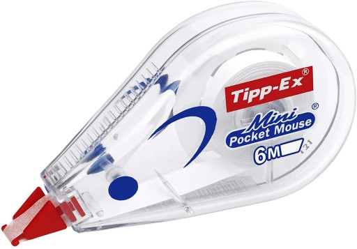 BIC CORRECTIONER TIPP-EX MINI VRECKOVÝ DEKOR V PÁSKE 6M X 5MM ŠKOLSKÉ KANCELÁRIE