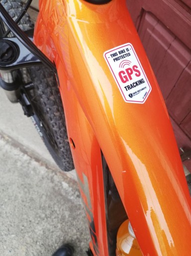 Nálepka na sledovanie GPS - SLEDOVANÉ VOZIDLO