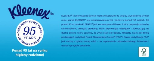 KLEENEX Original Hygienic utierky 72 ks